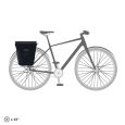 Ortlieb Fahrrad-Einkaufstasche Velo-Shopper - ebony