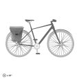 Ortlieb Fahrrad-Einkaufstasche Velo-Shopper - cement