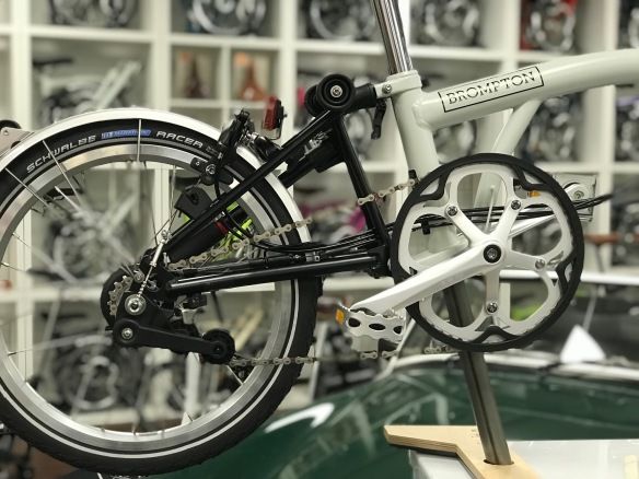 Brompton M3L Papyrus White Brompton M3L Papyrus White