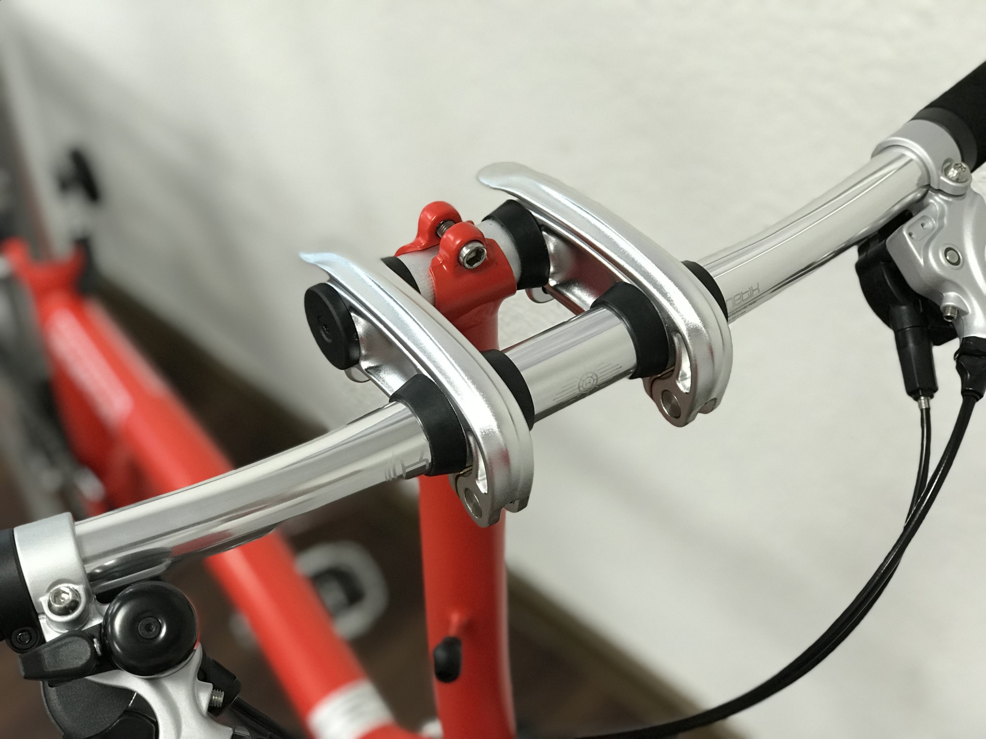 Ultraleichter Lenker Für Brompton Falträder - 25,4mm Riser Für Mehr Agilität