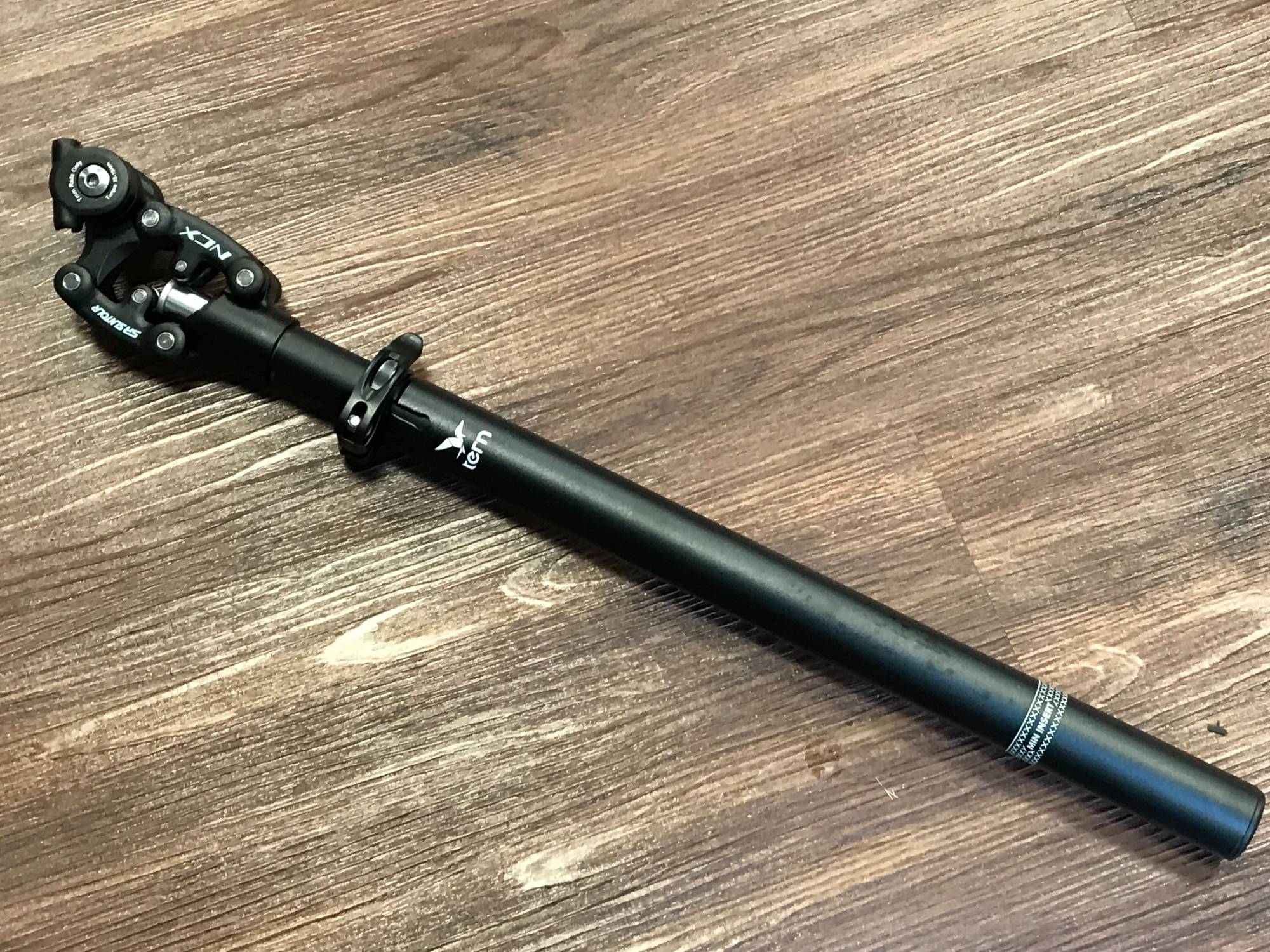 Fahrrad Federsattelstütze Aus Alu - Verstellbare Dämpfung Für Mehr Komfort