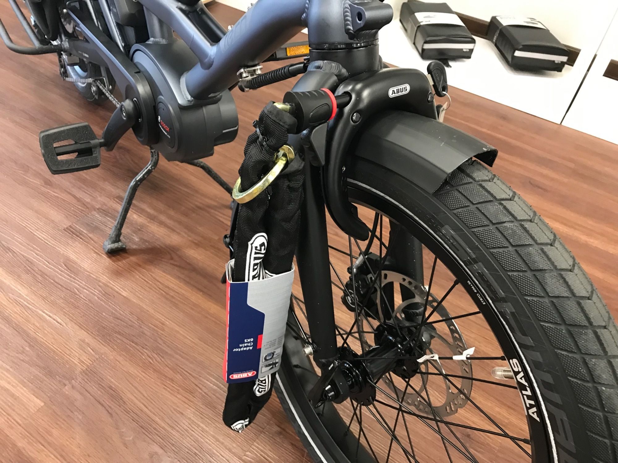Abus Rahmenschloß 5650L inkl. Kette 130cm