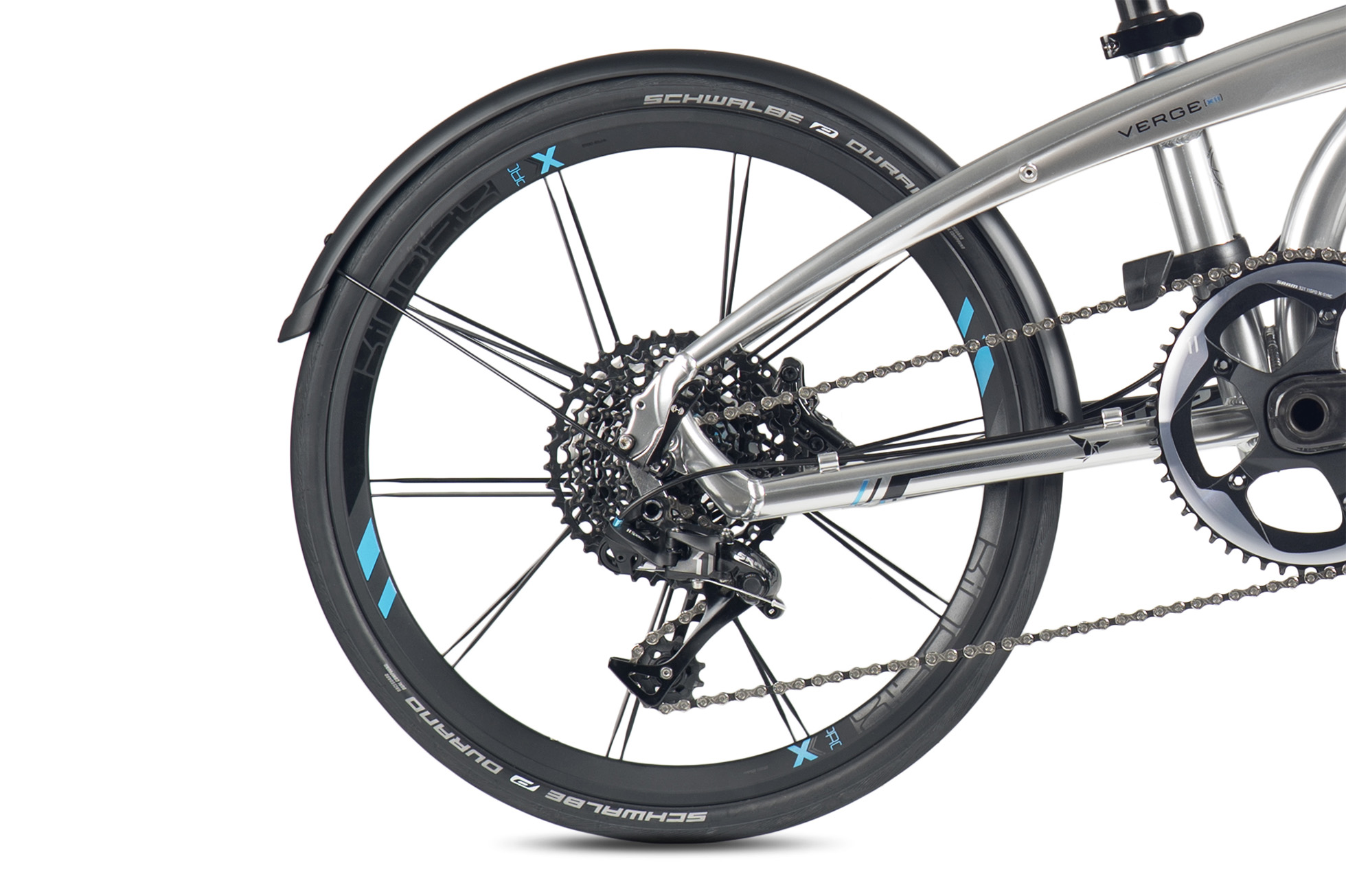 Tern Schutzblech Set 20 Zoll 1 3/8 für Verge X11, D9, P10 Fahrradzubehör