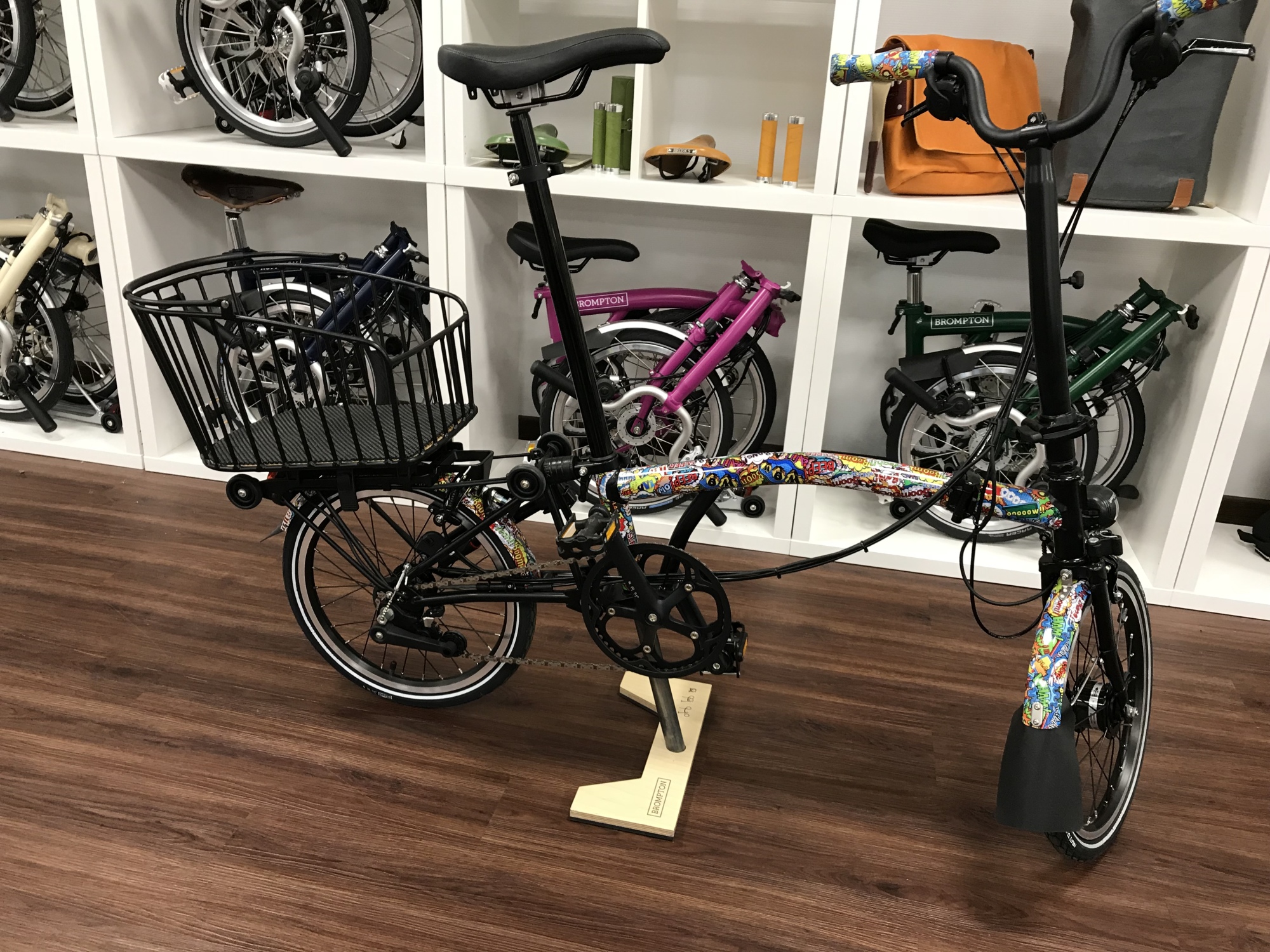 Rixen&Kaul Brompton Rack Shopping Basket