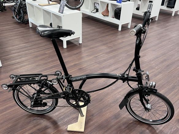 Brompton X SON Edition Explore Matt Black Schwarz