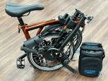 Brompton Electric Explore (6-Gang) Flame Lacquer Hoher Lenker