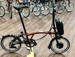 Brompton Electric Explore (6-Gang) Flame Lacquer Hoher Lenker