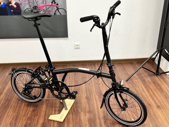 Brompton P Line Midnight Black Hoher Lenker Brompton P Line Midnight Black Hoher Lenker
