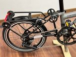 Brompton P Line Storm Grey Mittlerer Lenker mit Rack