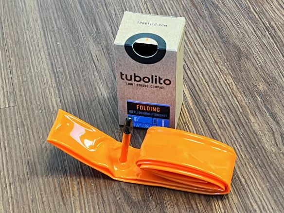 Tubolito Schlauch SV4 (Brompton) Ultralight Sclaverand Ventil