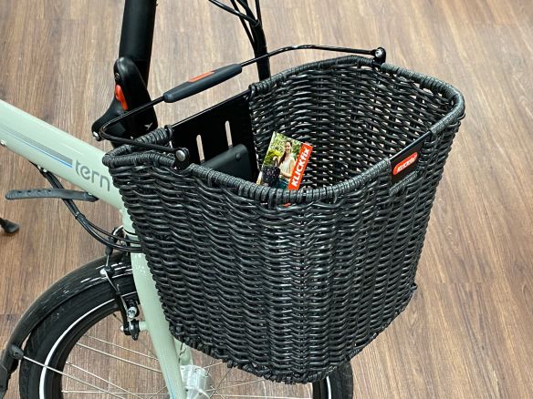KLICKfix Front EinkaufsKorb Schwarz passend für Tern Falträder KLICKfix Front EinkaufsKorb Schwarz passend für Tern Falträder