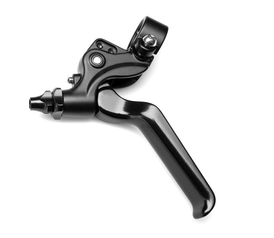 Brompton Bremshebel, Aluminium, links schwarz