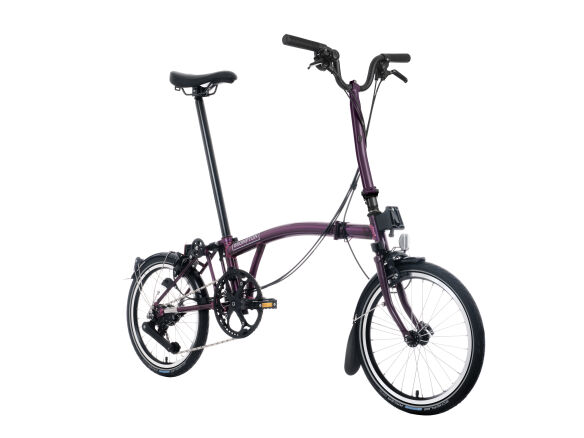 Brompton C Line 12-Gang Amethyst Lacquer Hoher Lenker Brompton C Line 12-Gang Amethyst Lacquer Hoher Lenker