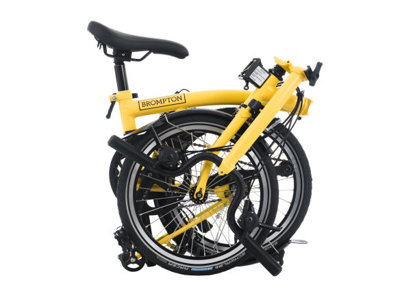 Brompton C Line 12-Gang Bumblebee Yellow Mittlerer Lenker Brompton C Line 12-Gang Bumblebee Yellow Mittlerer Lenker