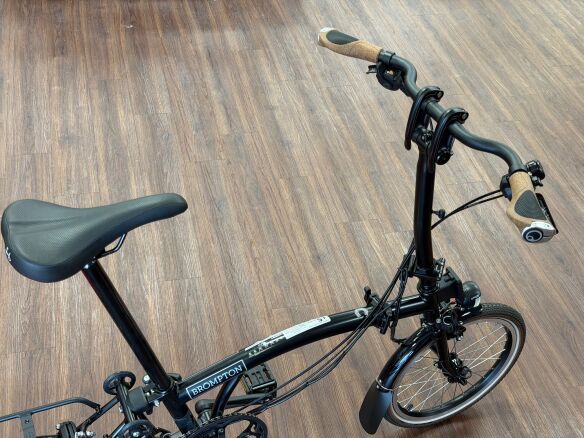 Brompton C Line 12-Gang Matt Black Andros Comfort Lenker