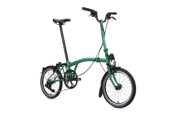 Brompton C Line 12-Gang Palm Green H-Lenker Brompton C Line 12-Gang Palm Green H-Lenker