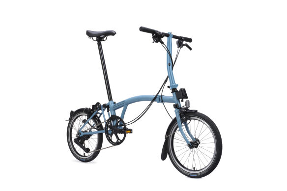 Brompton C Line 12-Gang Cloud Metallic S-Lenker Brompton C Line 12-Gang Cloud Metallic S-Lenker