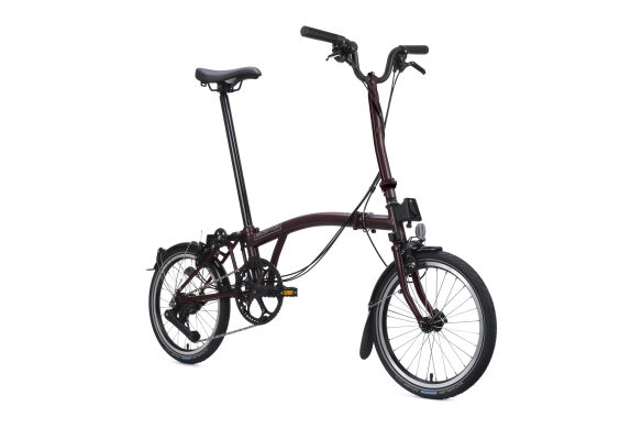 Brompton C Line 12-Gang Red Plum H-Lenker Brompton C Line 12-Gang Red Plum H-Lenker