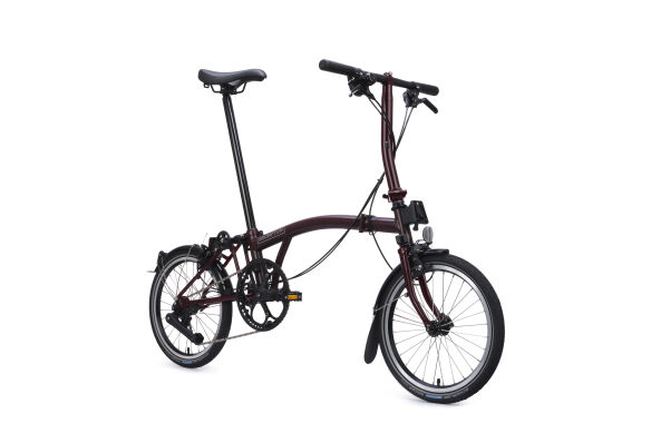 Brompton C Line 12-Gang Red Plum S-Lenker Brompton C Line 12-Gang Red Plum S-Lenker