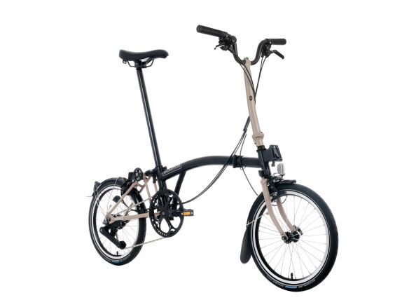 Brompton C Line 2 Farbig Schwarz/Dune Sand Brompton C Line 2 Farbig Schwarz/Dune Sand