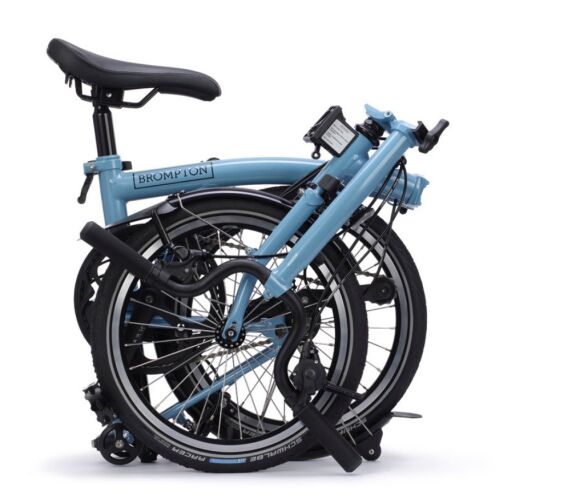 Brompton C Line 4-Gang Cloud Metallic M-Lenker Brompton C Line 4-Gang Cloud Metallic M-Lenker