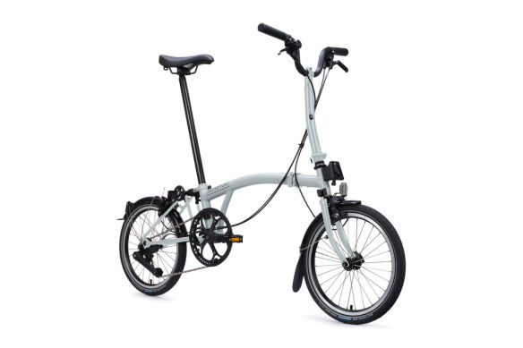 Brompton C Line 4-Gang Lunar Ice M-Lenker