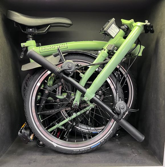 Brompton Explore Matcha Green Tiefer Lenker Brompton Explore Matcha Green Tiefer Lenker