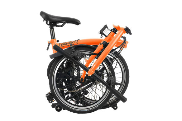 Brompton C Line Explore Sunset Orange Tiefer Lenker Brompton C Line Explore Sunset Orange Tiefer Lenker