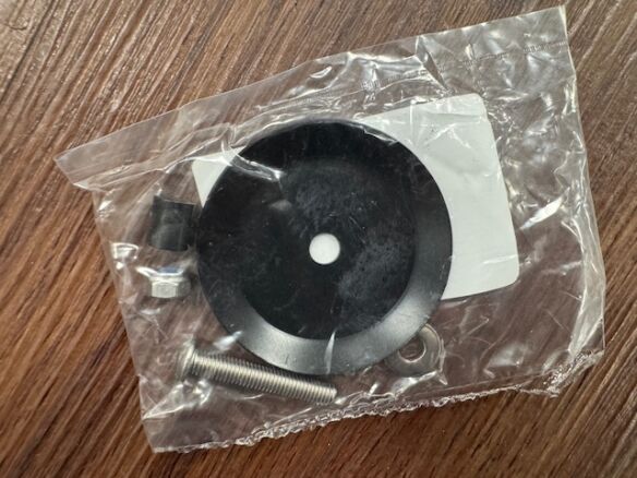 Brompton 2/3/6 Gang Cable fender disc SCHWARZ ohne Schutzblech Brompton 2/3/6 Gang Cable fender disc SCHWARZ ohne Schutzblech