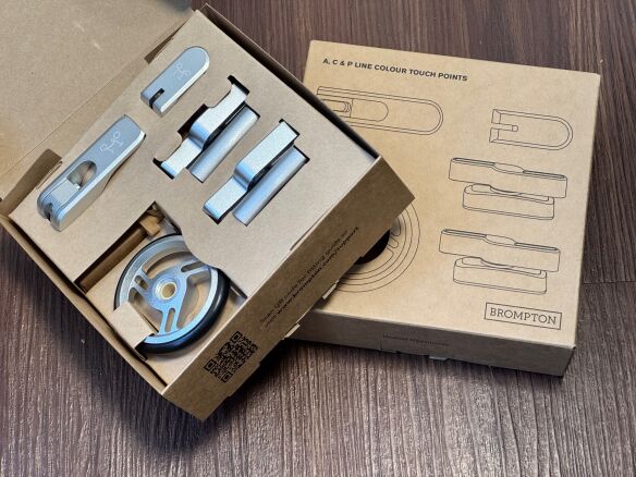 Brompton Color Touch Points Verschluß Set silber Brompton Color Touch Points Verschluß Set silber