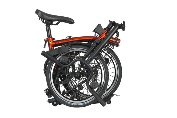 Brompton C Line Explore Flame Lacquer Hoher Lenker Brompton C Line Explore Flame Lacquer Hoher Lenker