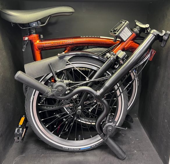 Brompton Explore Flame Lacquer Hoher Lenker