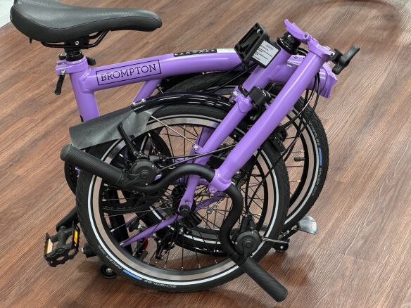 Brompton Explore Pop Lilac Hoher Lenker Mod.24