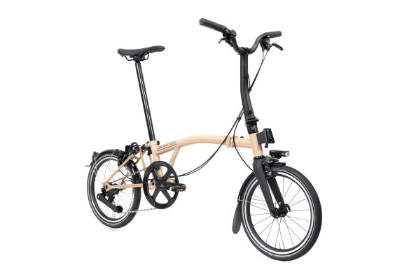 Brompton New P Line 12-Gang Dunesand M-Lenker