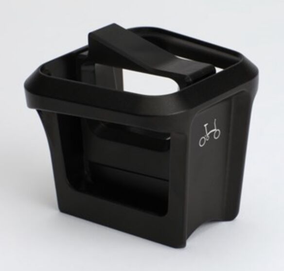 Brompton Original Trägerblock Aluminium Schwarz