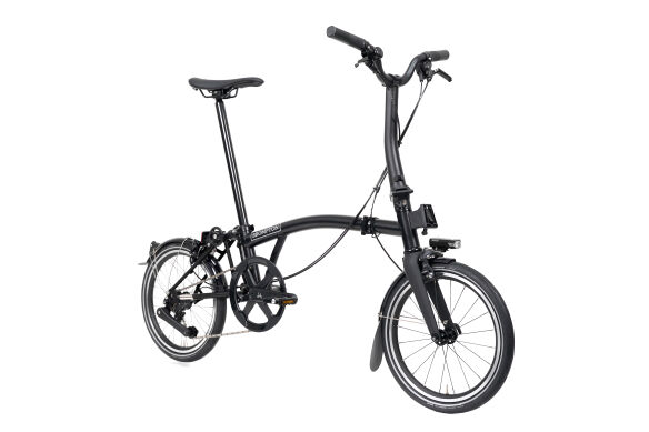 Brompton New P Line 12-Gang Matt Black M-Lenker