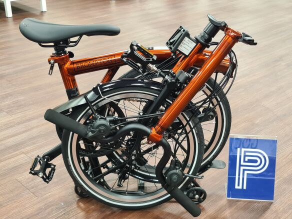 Brompton P Line Explore (12-Gang) Flame Lacquer Hoher Lenker Brompton P Line Explore (12-Gang) Flame Lacquer Hoher Lenker
