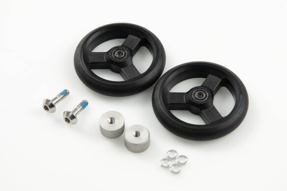 Brompton Roller Wheels G-Line für Gepäckträger hinten (2Stk.) 80mm