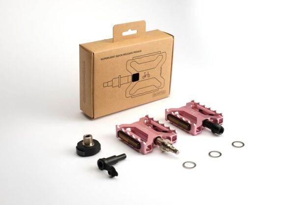 Brompton Superlight Pedalen-Set Pink