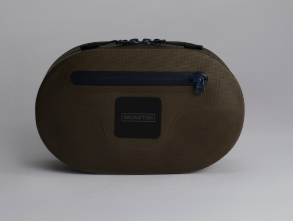 Brompton Zip Case Small Olive Grün wasserdicht 1,5 Liter