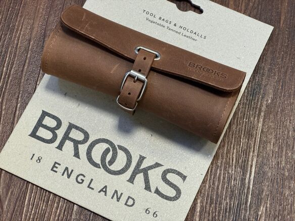 Brooks Original Challenge Toolbag Leder Satteltasche Aged Dark Tan