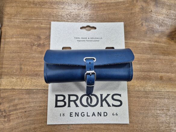 Brooks Original Challenge Toolbag Leder Satteltasche Teal Blau Brooks Original Challenge Toolbag Leder Satteltasche Teal Blau