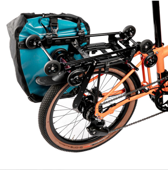 Fahrer Brompton Top Carrier Gepäckträger Aufsatz Adapter Fahrer Brompton Top Carrier Gepäckträger Aufsatz Adapter