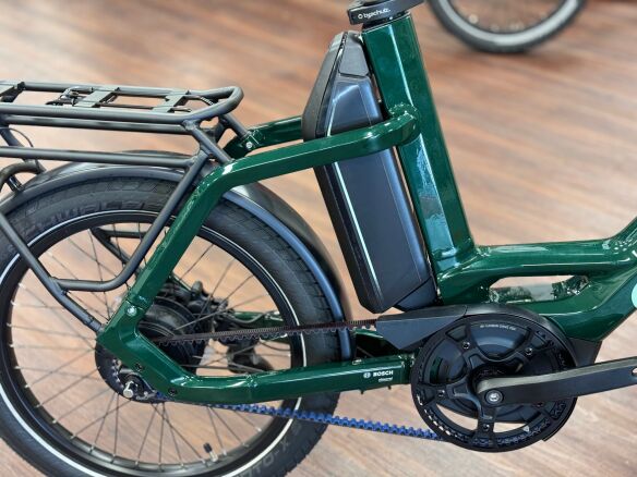 Qio QiO EINS+ P-5 (180kg) Forest Green Kompaktrad, Pedelec > FaltradXXS.de