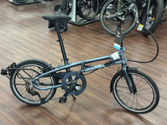 Tern BYB P8 ohne Licht Matte Nimbus Silver blau