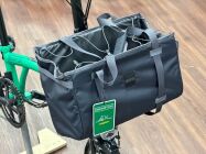 Brompton Borough Basket Einkaufstasche Large Schwarz