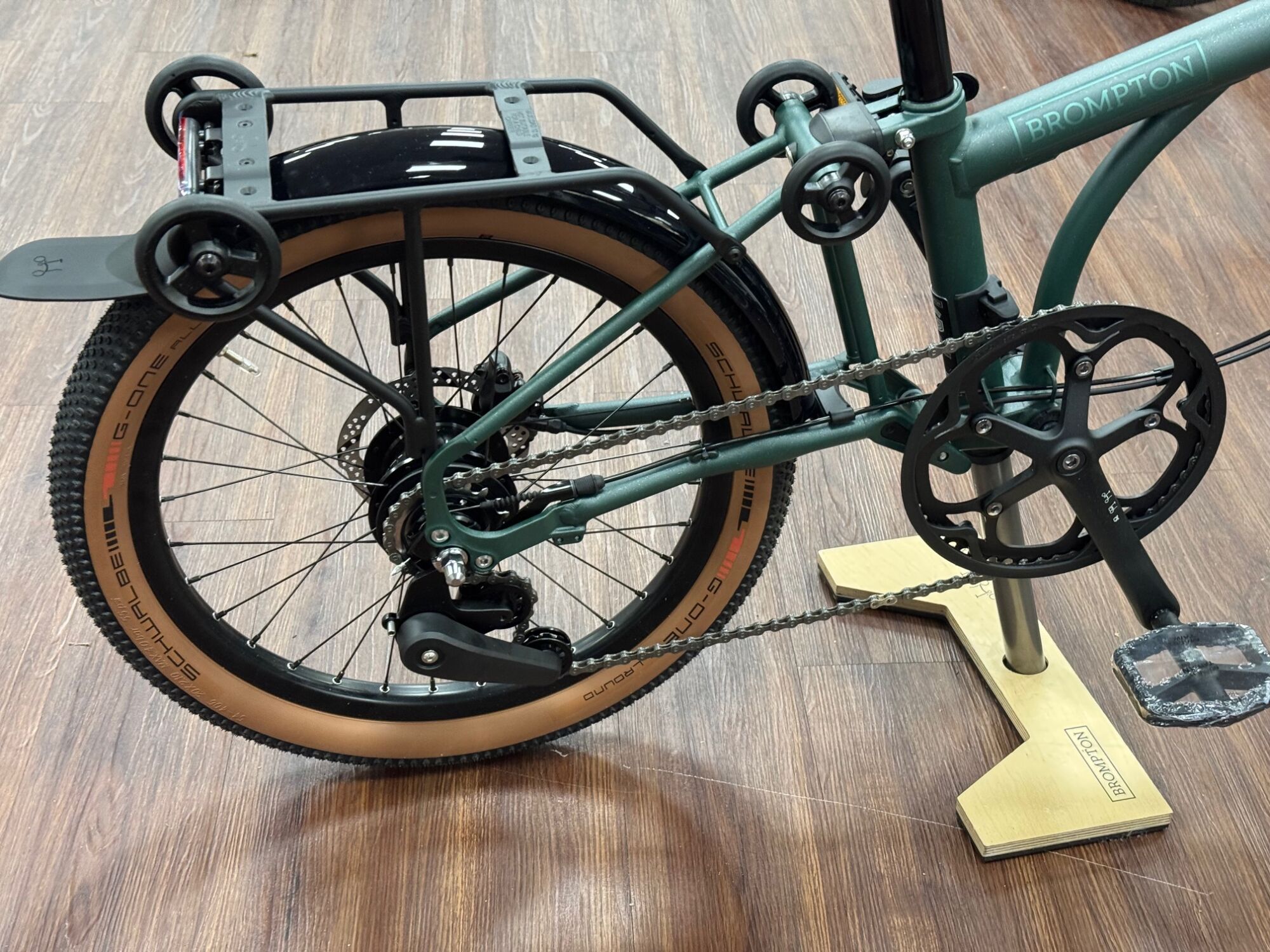 Brompton G Line Forest Green tiefer Lenker > FaltradXXS.de