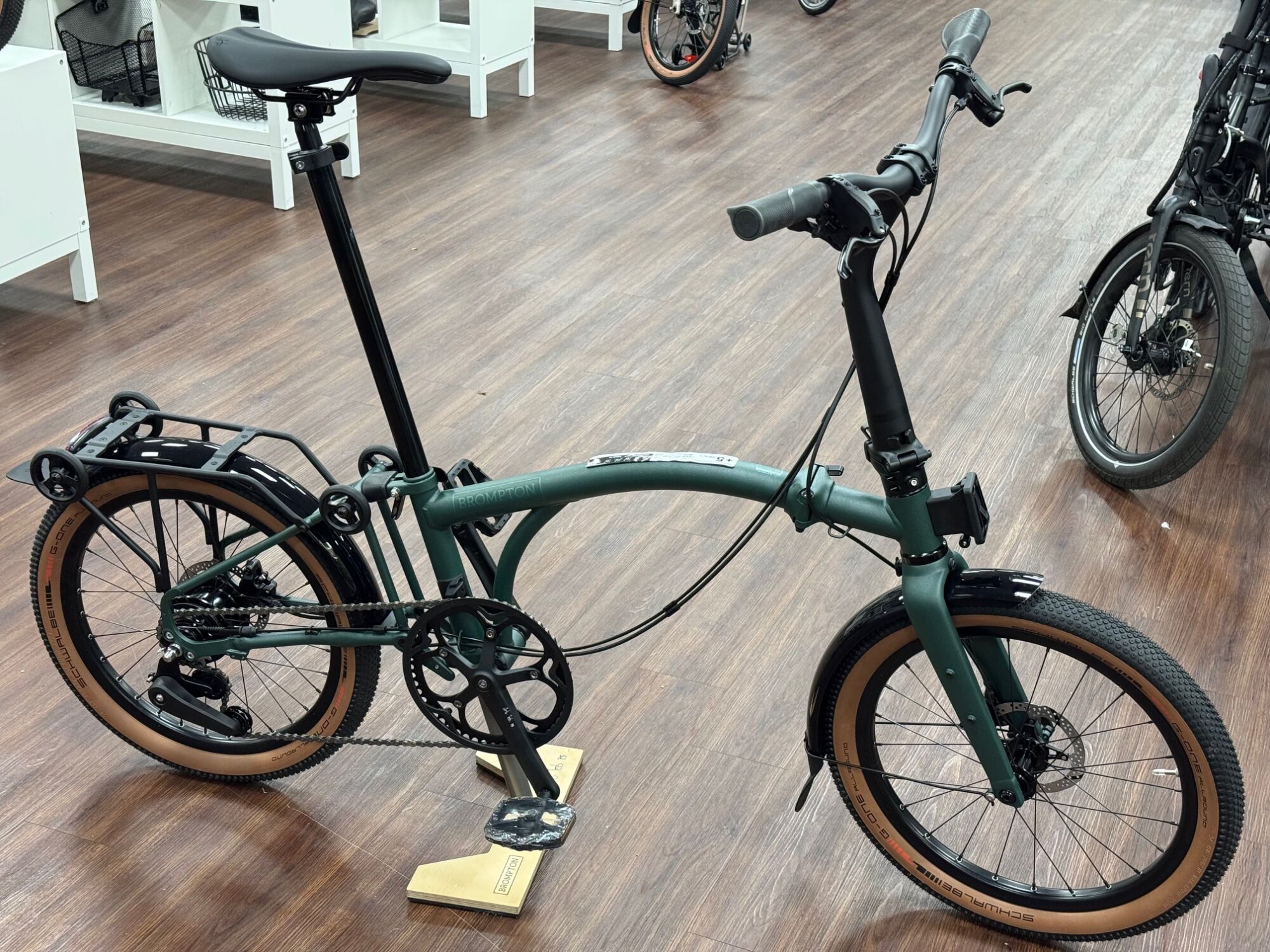 Brompton G Line Forest Green tiefer Lenker > FaltradXXS.de