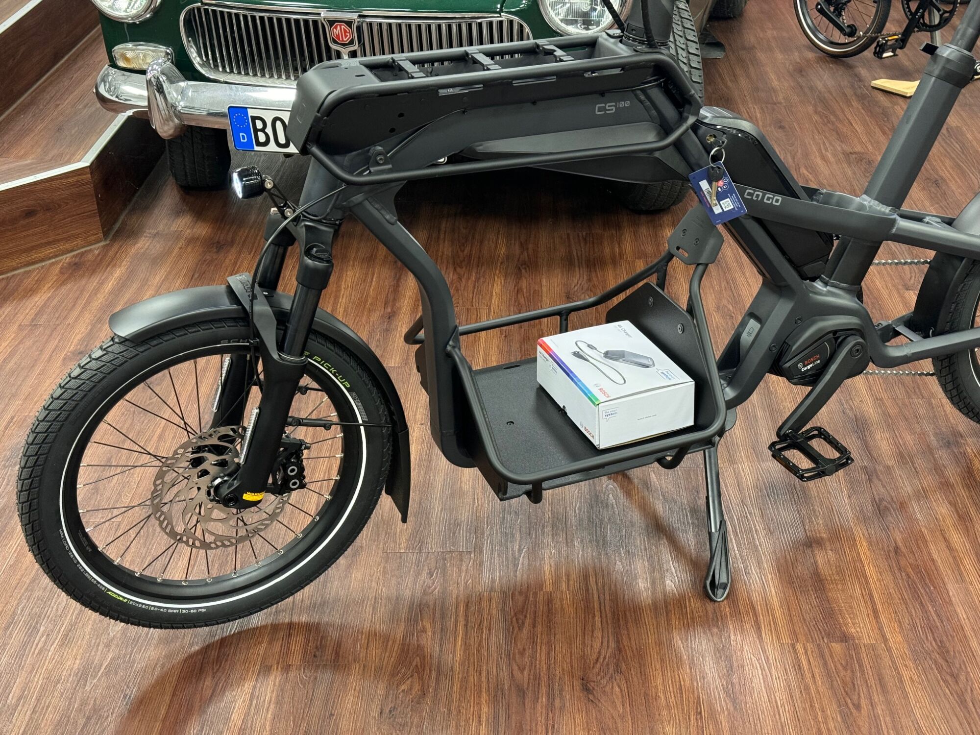 Cago CAGO CS100 Schwarz Lastenrad