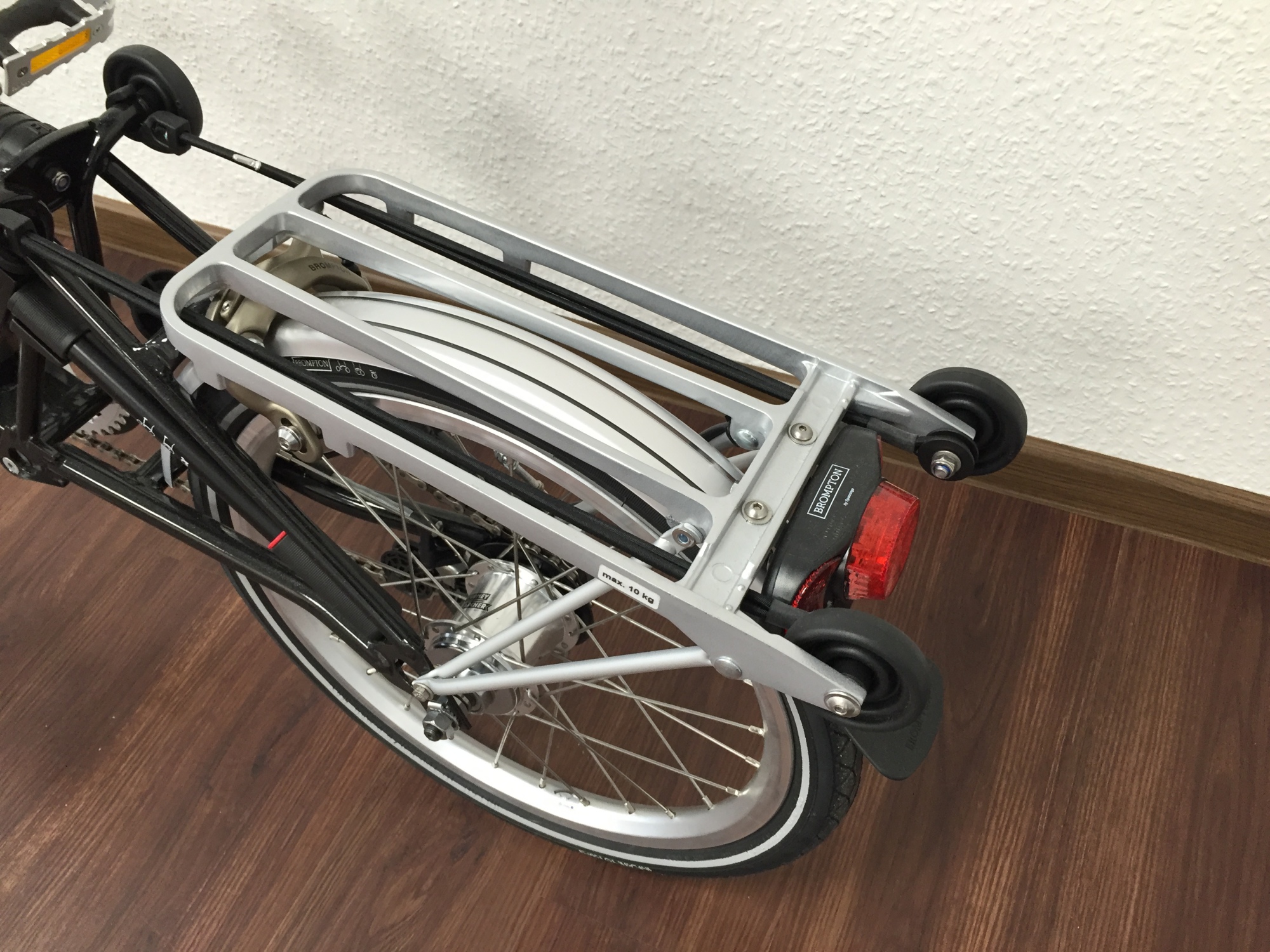 brompton trägerblock alu